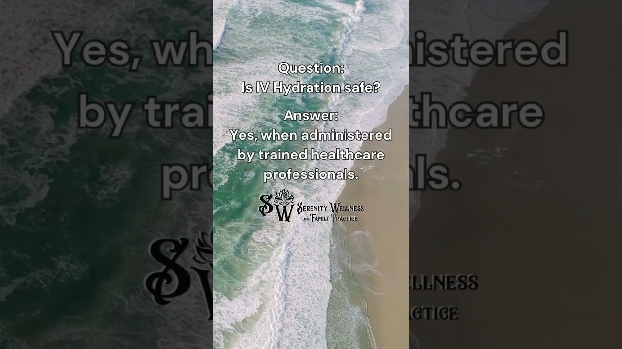 Q&A | IV Hydration - Is IV Hydration safe? 💧 