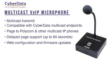Cyberdata Multicast VoIP Microphone