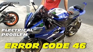 ELECTRICAL PROBLEM CODE 46, YAMAHA R6
