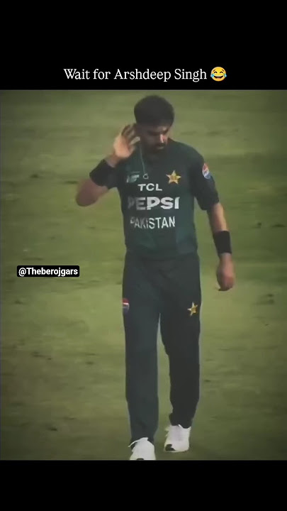 Arshdeep vs Harris Rauf fight scene⚡🤬😈 |  India Vs Pakistan | Sledging #viral #viralshorts #shorts