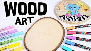 POSCA PEN PAINTING on WOOD! ((2 art pieces)) by SoCraftastic 27,602 views 1 year ago 16 minutes