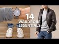 14 wardrobe essentials every man needs  casual style staples