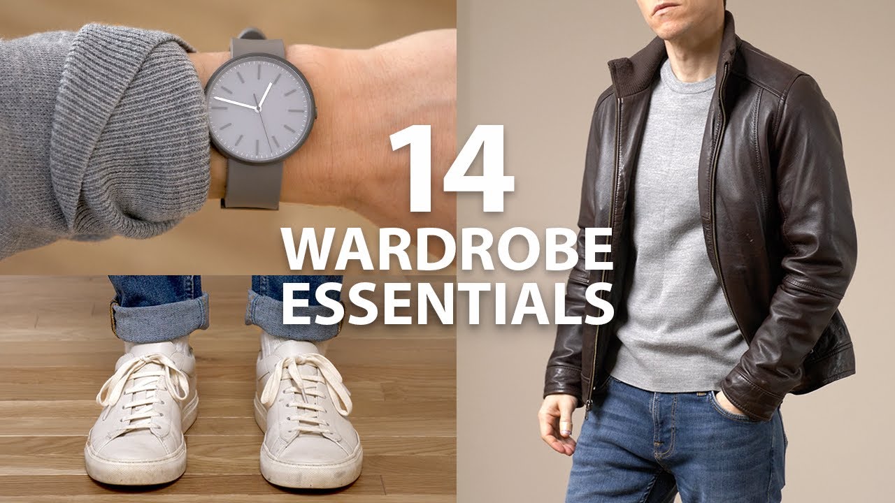 Men's Wardrobe Essentials Checklist—The Must-Haves