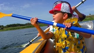 Сплав на байдарках с детьми по р. Хопёр #1 How to Kayak with   Kids