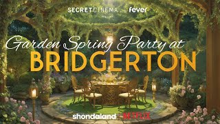 Bridgerton Garden Party in Spring ✨I Bridgerton Music &amp; Spring Garden Ambience |Study, Relax &amp; Sleep