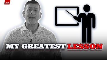 My Greatest Lesson: Failing To Succeeding