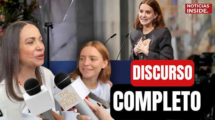 FULL SPANISH SPEECH BY MARIA CORINA MACHADO'S DAUGHTER AT THE NOBEL PEACE PRIZE AWARD