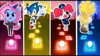 Sheriff Labrador 🆚 sonic 🆚 sheriff Labrador 🆚 sonic yellow ♦who is best