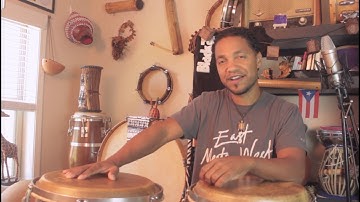 Palm Finger Exercise for two congas