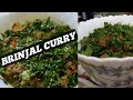 Brinjal  curry in easy way