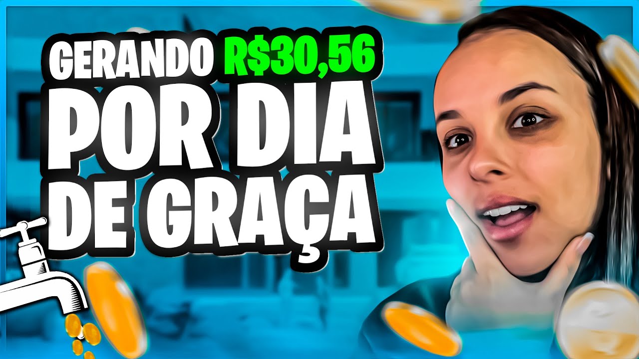 TORNEIRA GERANDO R$30 POR DIA no AUTOMÁTICO – GANHAR DINHEIRO em CASA