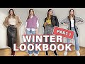 14 Winter Outfit Ideas & Trends For 2020 PART 1 | Leather, Grandpa Knits & Plaid