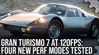 Gran Turismo 7 PS5  120Hz Patch  Four New Performance Modes Tested