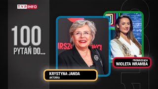 100 pytań do... Krystyny Jandy