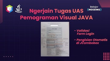 NGERJAIN TUGAS UAS PEMROGRAMAN VISUAL JAVA JURUSAN MANAJEMEN INFORMATIKA