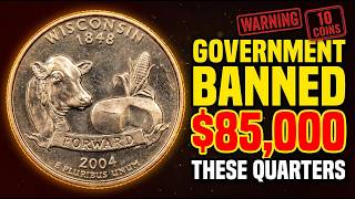 These 10 State Quarters Were SILENTLY PULLED From Circulation (Worth $100,000+)