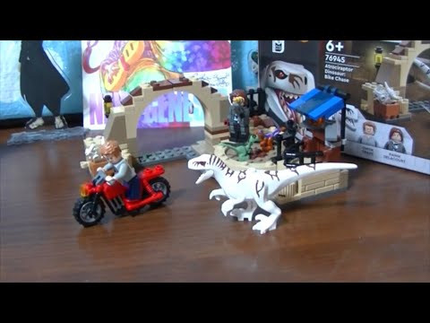 ネタバレ注意】レゴジュラシックワールド 76945 アトロキラプトルの