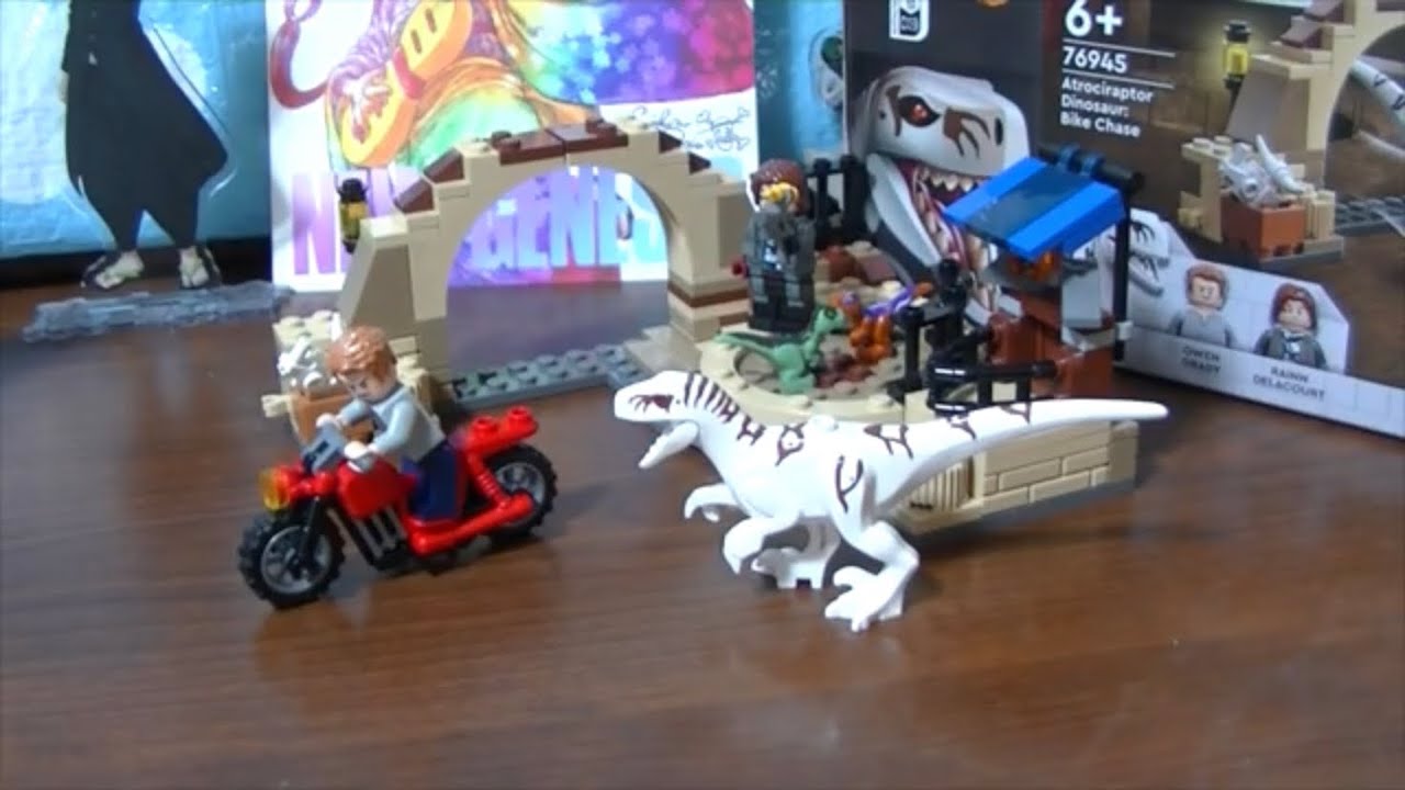ネタバレ注意】レゴジュラシックワールド 76945 アトロキラプトルの