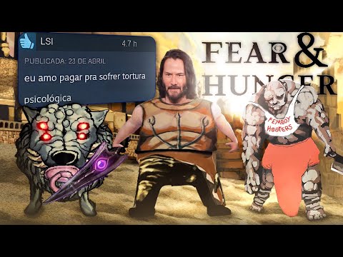 JOGUEI Fear and Hunger pela PRIMEIRA VEZ e PERDI minha sanidade mental