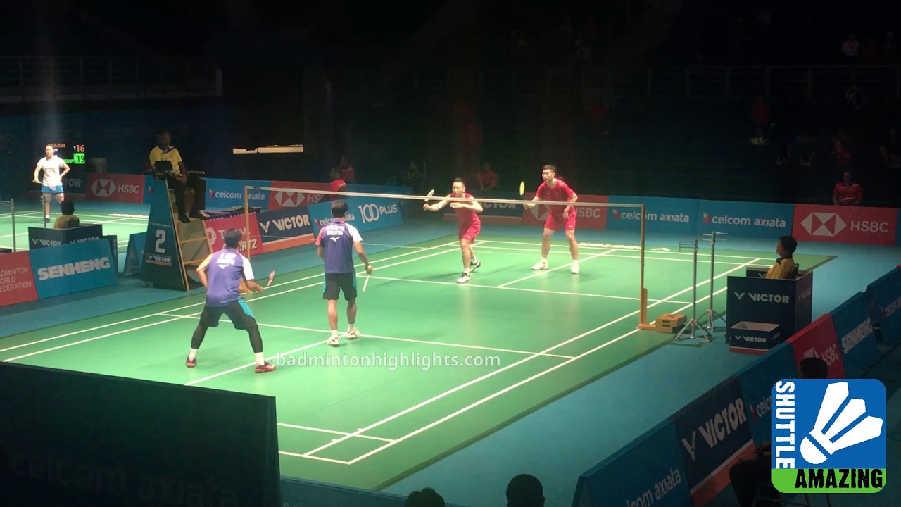 Liu Cheng/ Zhang Nan vs Mohamad Arif Ab Latif Arif/ Nur Mohd Azriyn Ayub Azriyn Set 2