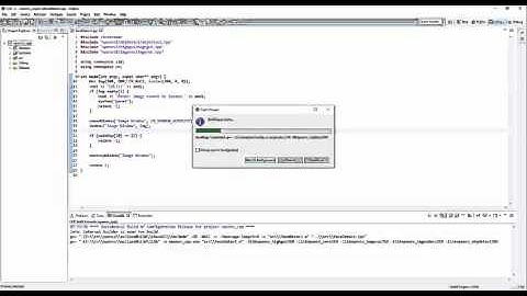 OpenCV : Eclipse program not running