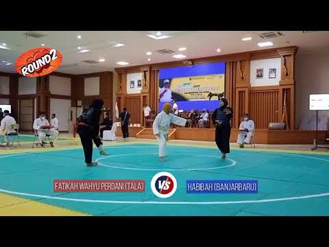 Kejurprop KalSel Final Kelas A Putri, Fatikah Wahyu Perdani (Tala) VS Habibah (BJB)