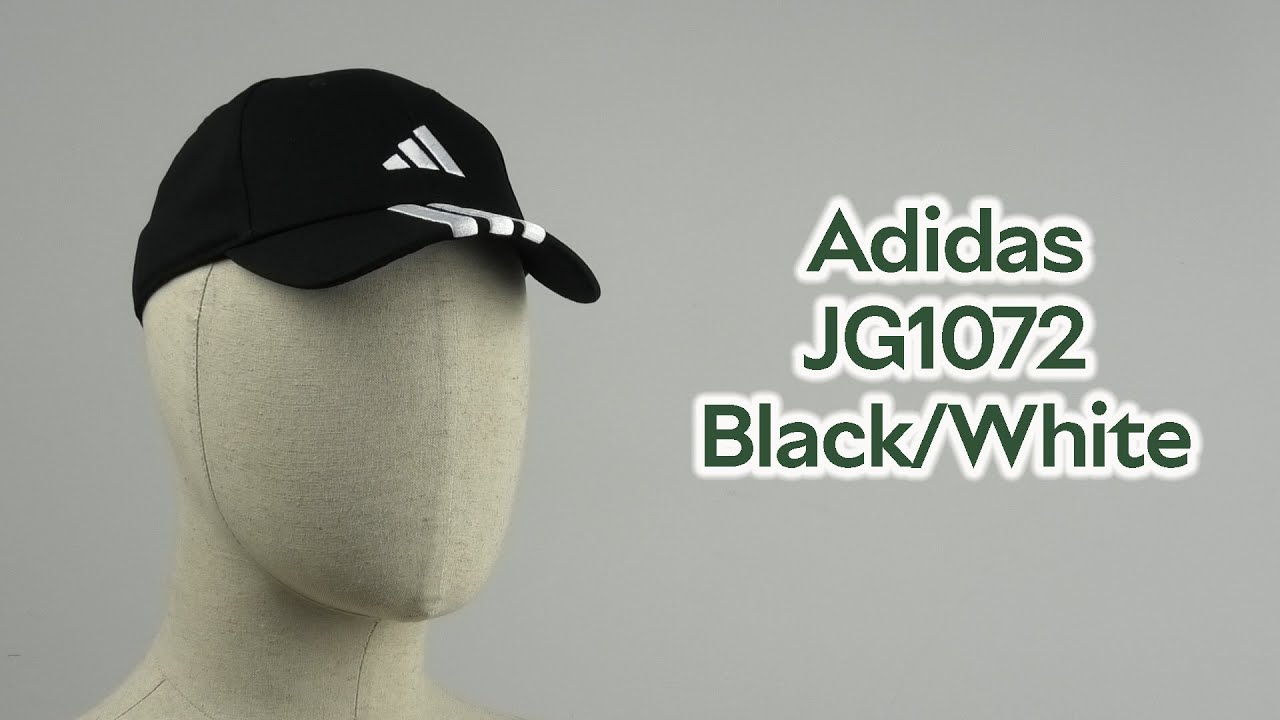 Розпаковка Adidas Bball 3S Cap Nl JG1072 OSFY (54-60) Black/White