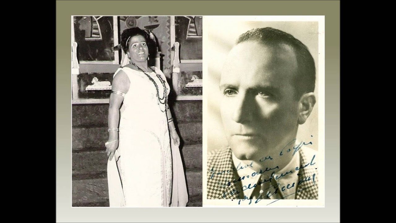 JOSÉ LUCCIONI e MARIA VITALE -  Aida - "La fatal pietra sovra me si chiuse, e finale"   (1948)