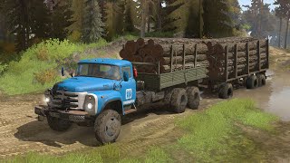 Ep.5| รถบรรทุกออฟโรดสุดท้าทาย | mud runner | มิติ 3D motion screenshot 3