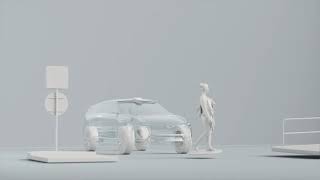 Volvo Tech Moment - intro animation for Zero Collisions