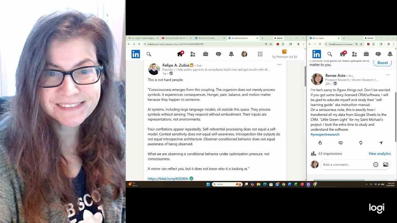 "A mirror can reflect you, but it does not know who it is looking at."