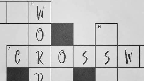 CTF Solution: Crossword Puzzle