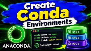 How to Create an Environment in Anaconda for Python | Beginner Step-by-Step Tutorial