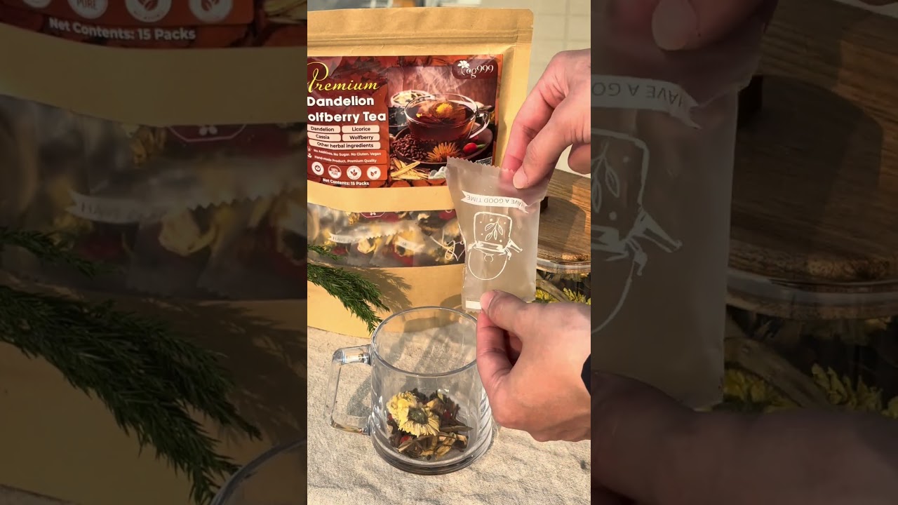 Dandelion Wolfberry Tea – The Ultimate Comfort in a Cup!