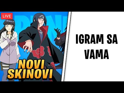 NOVI NARUTO SKINOVI + Igram sa Vama Fortnite - NOVI NARUTO SKINOVI + Igram sa Vama Fortnite