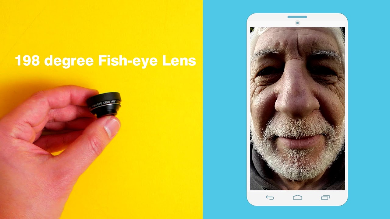 Zeso Fisheye 3 in 1 lens kit