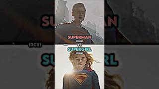 Superman vs Supergirl #short #shorts #superman #supergirl #dc #dcu #battle
