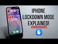 iPhone LOCKDOWN MODE Explained — When to Enable It!