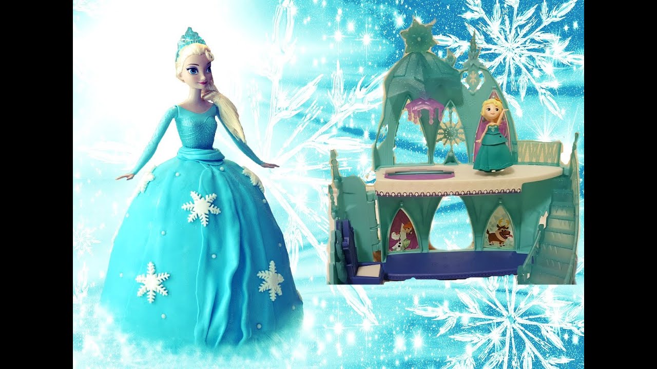 Elsa's Frozen Castle Unboxing Fun