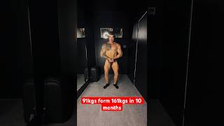 91kgs 4 weeks out form stage for 161kg in 10 months #bodybuilding #motivation #gymmotivation