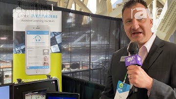 AVI LIVE: Listen Technologies Shows Listen EVERYWHERE Audio-Through-Wi-Fi Assistive Listening Option