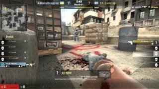 CS:GO Astana Dragons V SK Gaming Dust2 ESEA Invite Season 15 Europe