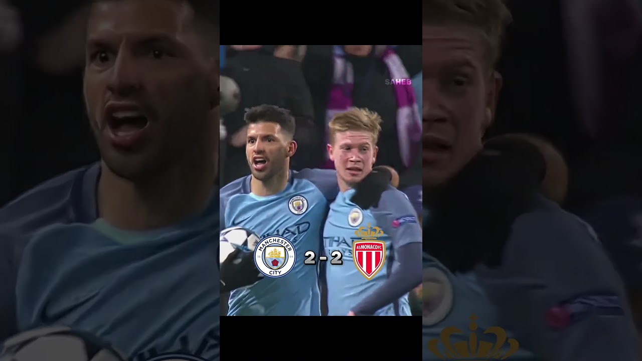 MONACO VS MAN CITY UCL 🔥 