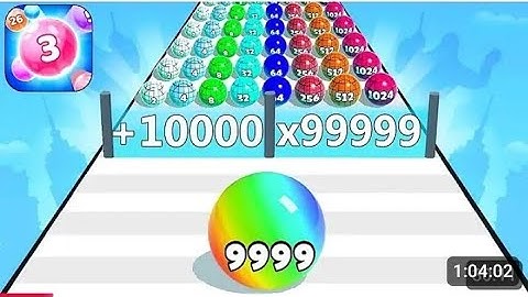 Ball Run 2048 - Gameplay Walkthrough Tutorial Levels (iOS, Android NinjaX YT is live! part - 221