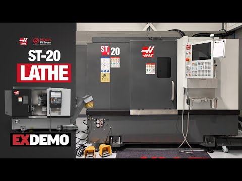 🇬🇧 Ex-Demo HAAS ST-20 CNC Turning Centre - Available Now