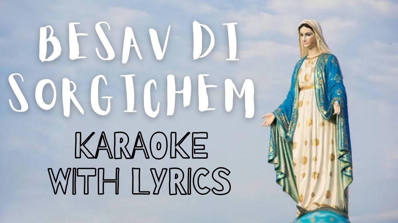 Besav Di Sorgichem | Moriye Mujhe Mogali Maye Konkani Devotional Hymn Karaoke, Instrumental