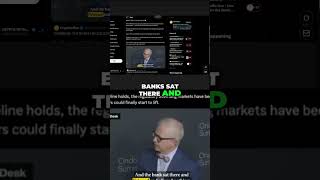 Crypto vs Banks: Yield Negotiation & Market Stalemate #shorts