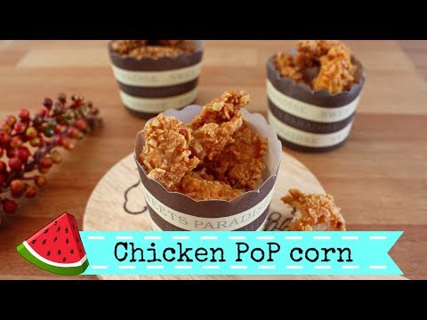 RESEP CEMILAN (snack recipe) #01 | CHICKEN POP CORN
