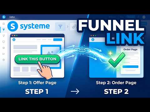 How to Link a Button to the Next Funnel Step in Systeme.io