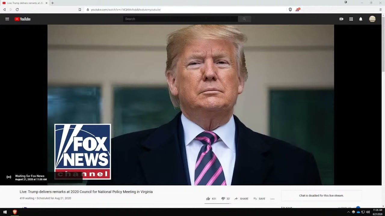 President Donald John Trump Addresses the Council for National Policy Live in 2020